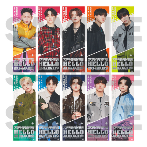 [TOKYO DOME SPECIAL] Ticket style card (10 random types)