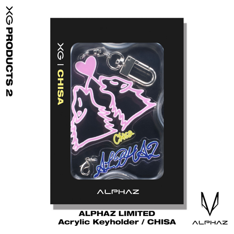 [Alphaz Limited] acrylic keyholder / chisa