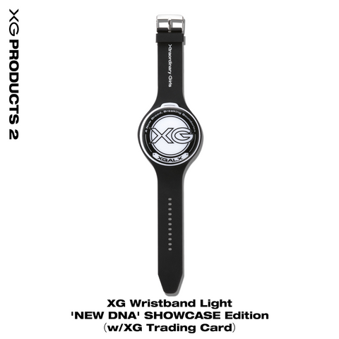 XG Wristband Light 'New DNA'Showcase Edition (w/xg 트레이딩 카드)
(2 개의 건조 배터리)