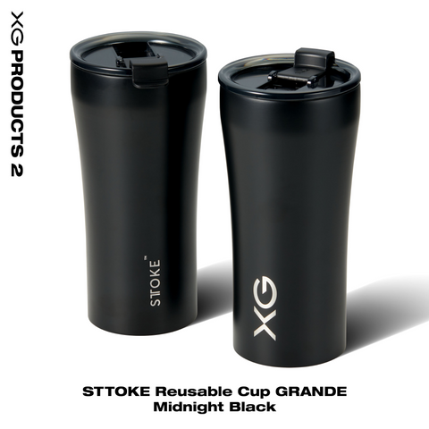 STTOKE Reusable Cup GRANDE / Midnight Black