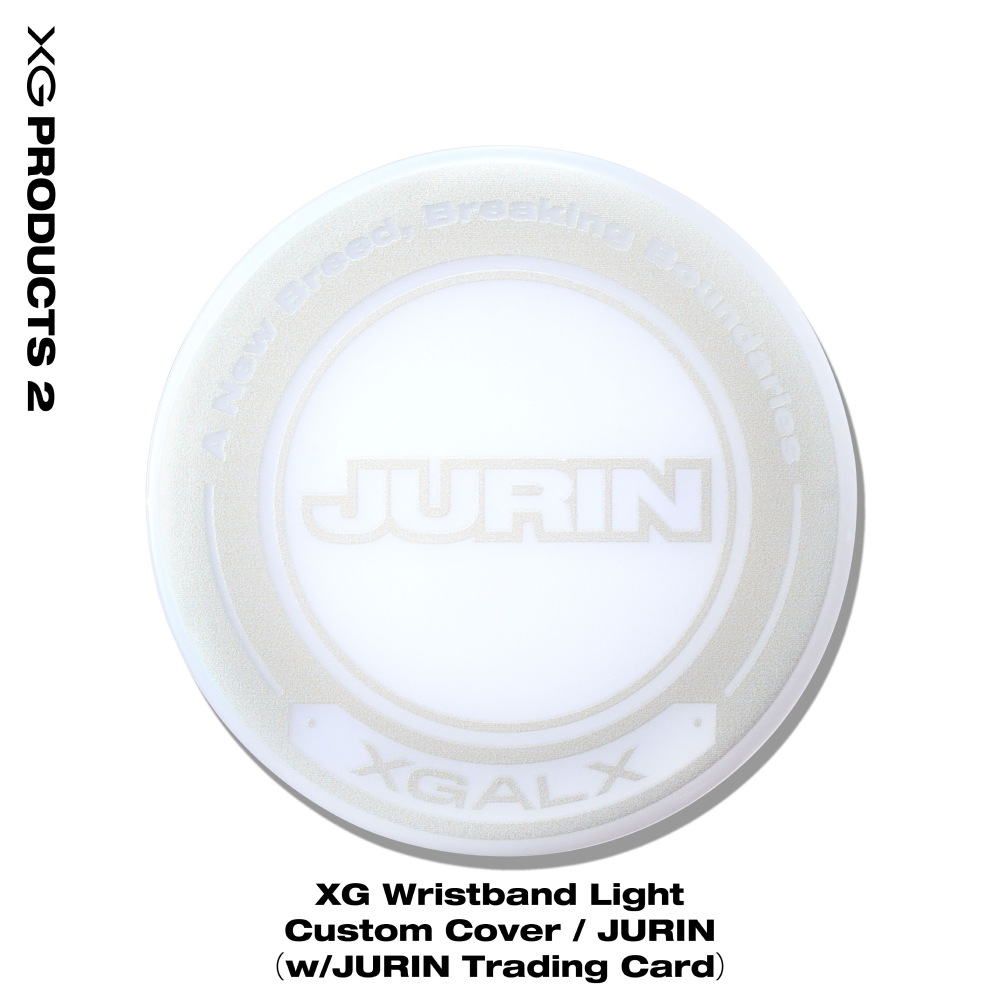 XG Wristband Light Custom Cover / JURIN（w/JURIN Trading Card）