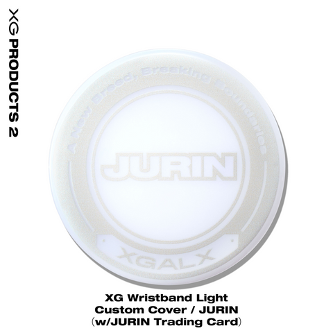 XG Wristband Light Custom Cover / Jurin (W / Jurin Trading Card)