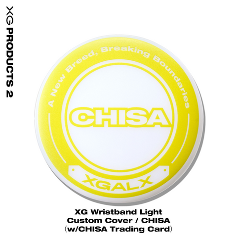 XG Wristband Light Custom Cover / CHISA (W / CHISA Trading Card)