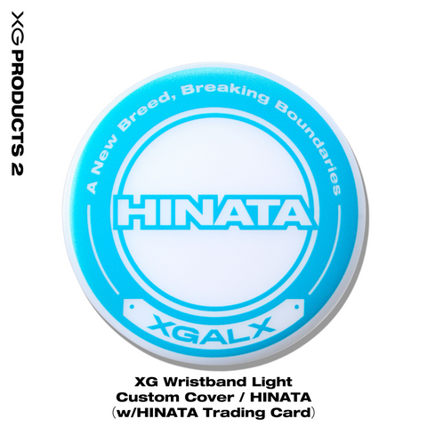 XG Wristband Light Custom Cover / Hinata (W / Hinata Trading Card)